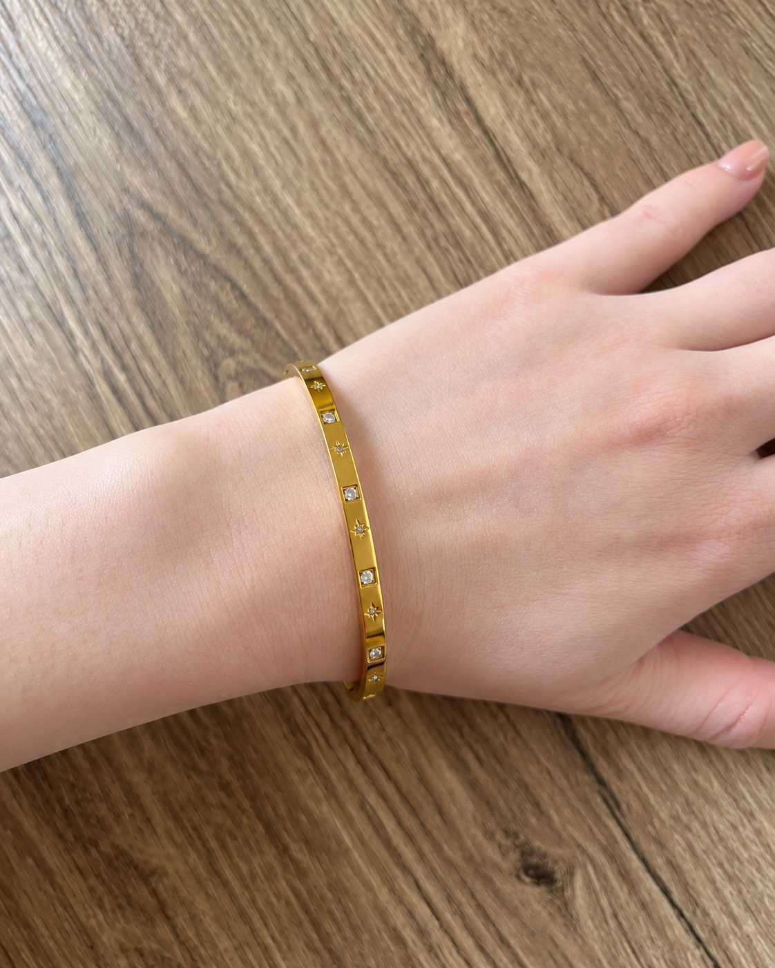 Astra Starburst Bangle
